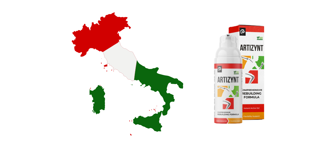 Italy flag and product